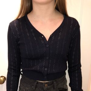 Button up sweater